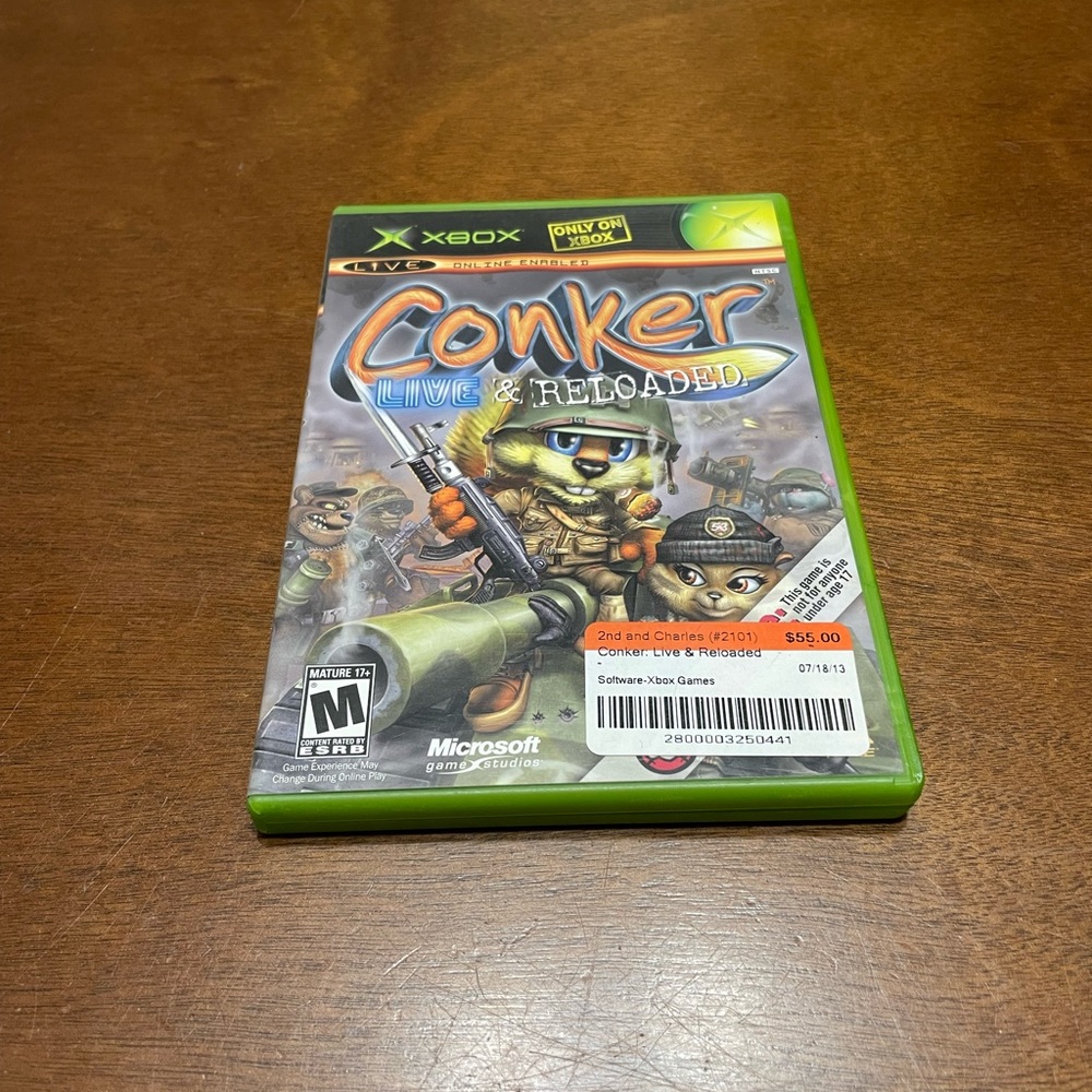 Conker Live and Reloaded Xbox